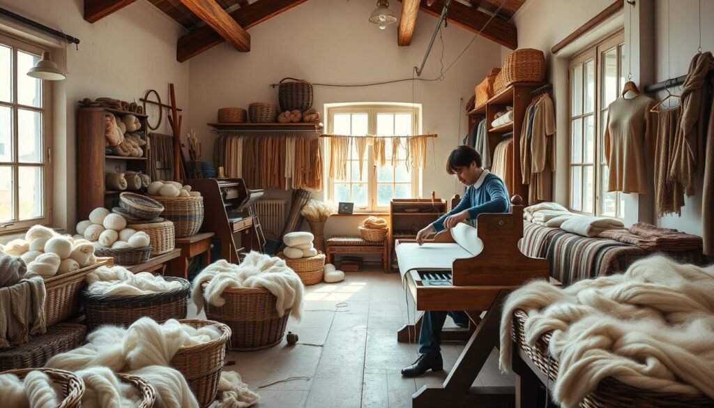 Italian cashmere craftsmanship