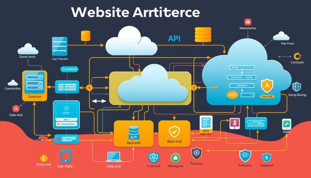 Website Architecture Diagram